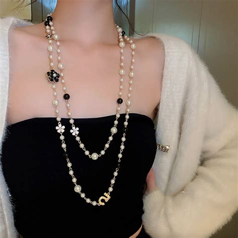 faux chanel necklace|Chanel Necklace Dupes: 7 Chic Picks You Have to See .